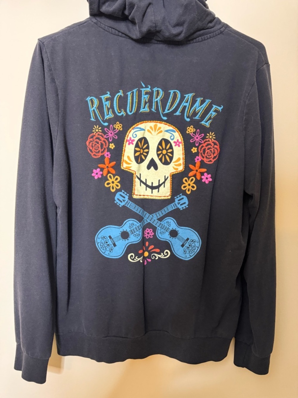 Disney Parks Epcot Exclusive CoCo Hoodie with Colorful Floral Hood - Picture 3 of 3